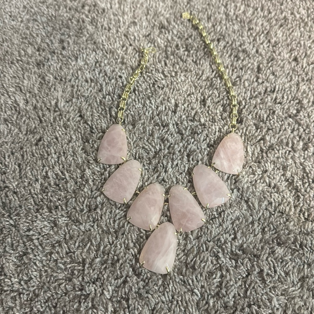 Kendra Scott Rose Quartz Harlow